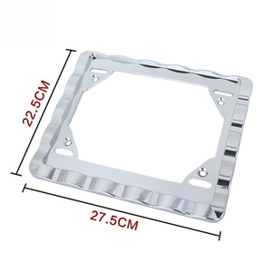 กรอบป้ายทะเบียนรถยนต์พลาสติกโครเมียมขายส่งจากยูกันดา - Product Image 1