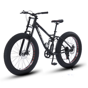 Bicicleta de neumáticos gordos barata de fábrica marco de acero de alta calidad bicicleta de nieve de suspensión completa 24 <span class=keywords><strong>26</strong></span>/Bicicletas Ciclo de 29 pulgadas - Product Image 3