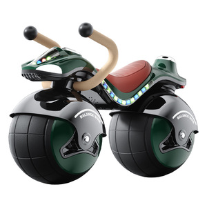 Monopattino per Bambini, Passeggino per Bambini di 3 Anni, Anti-Ribaltamento, Anti-Torsione, Anti-Scivolo, Bicicletta Senza Pedali a Due Ruote in Plastica, Modello 21 Hebei - Product Image 1