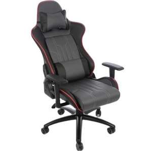 <span class=keywords><strong>Silla</strong></span> elegante para juegos estilo <span class=keywords><strong>coche</strong></span> de carreras con asiento de cubo acolchado grueso y reposabrazos abatible para sala de videojuegos - Product Image 1