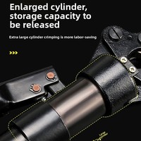 Cisailles hydrauliques manuelles haute résistance EXPLOIT, pince pour couper les barres d'armature de 4 à 16 mm, outils de coupe avec système métrique, acier à haute teneur en manganèse