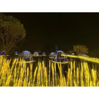 Clear Igloo Winter Dome Outdoor Bubble Tentes d'exposition en aluminium portables à vendre Winter Dome House