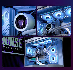 مبرد سائل Asiahorse بالجملة ARGB PWM بحجم 360 مم بإضاءة RGB Aio، مبرد سائل للمعالج، تبريد مائي للكمبيوتر الشخصي - Product Image 6