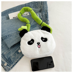New Cartoon <strong>Panda</strong> Plush Handbag Crossbody <strong>Bag</strong> Claw Machine Doll Toy Versatile <strong>Panda</strong> Shoulder <strong>Bag</strong> - Product Image 2