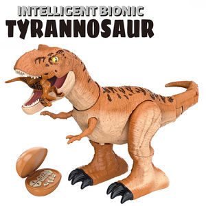Jouet dinosaure RC programmable T-Rex 6CH avec télécommande infrarouge, robot dinosaure avec 50 actions programmables, jouet éducatif STEM pour enfants - Product Image 4