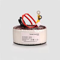 Transformateur d'isolement toroïdal modèle anneau, 220V vers 24V, 2 transformateurs toroïdaux pour amplificateurs audio, fourni par l'usine chinoise en gros