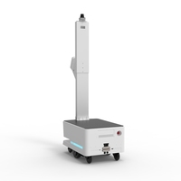 Robot Pengangkut Material Pabrik Reeman New AMR 100kg Giraffe PRO, Robot Penanganan Material Otonom untuk Gudang Industri