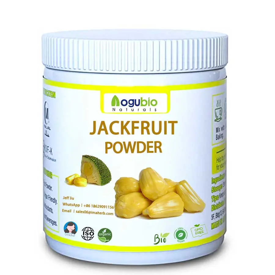 Jackfruit liofilizzato in polvere aogurbio Factory frutta fresca Jackfruit di alta qualità deliziosa polvere di frutta tropicale