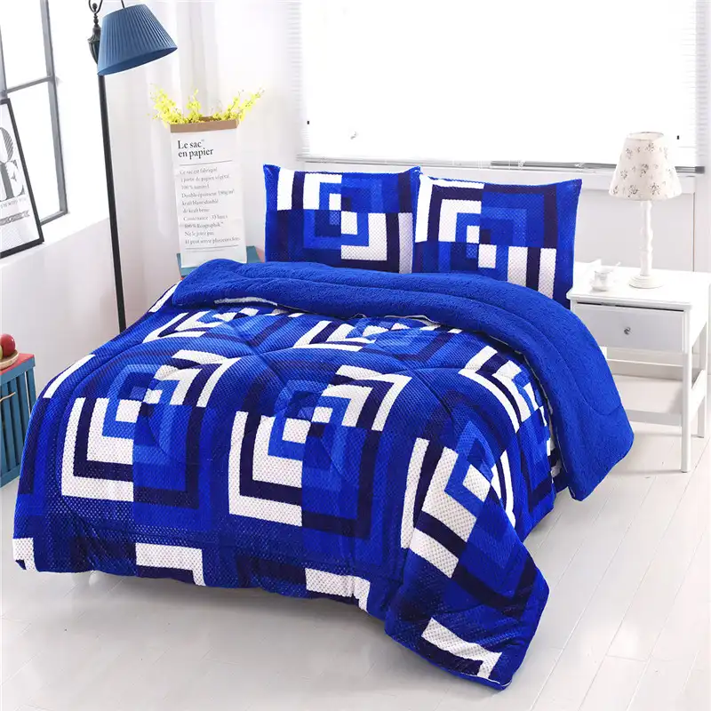 Jogo de cama super macio de flanela, conjunto de 4 peças de capa de edredon e lençol de flanela para inverno e veludo