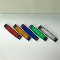 Nouvelles feux de signalisation latéraux ENSAITE vert/rouge/jaune/bleu/blanc DC 12V/24V 6 LED pour voiture/camion/remorque