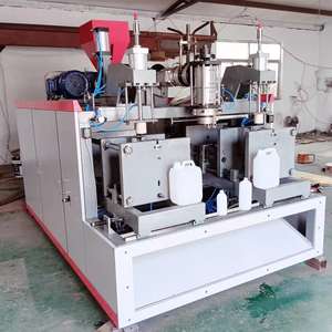 PE HDPE Flaschen-Blasformmaschine Halbautomatische Extrusionsblasformmaschine Einköpfige Extrusionsblasformmaschine - Product Image 3