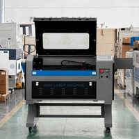 Machine de gravure laser 4060, découpeuse laser CO2 80W pour acrylique, bois, cuir