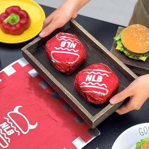 Papel de Aluminio de Grado Alimenticio para Uso Comercial, Papel para Hornear Pizza y Hamburguesas, Recubierto de PE, Personalizable, Retiene el Calor - Product Image 4