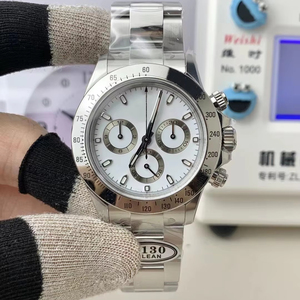 Montre classique de sport de loisirs entièrement automatique mécanique en acier inoxydable 904L de 40 mm pour homme de marque Designer - Product Image 1