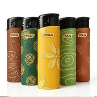 Briquet à gaz piézo certifié ISO9994, vente en gros de cigarettes - Logo personnalisé imprimé OEM, enveloppe 3D, cadeau promotionnel portable, fabrication en usine