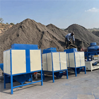 Séparateur magnétique à trois rouleaux à haute efficacité pour minerai de fer, machine de séparation du minerai de fer, équipement de valorisation du minerai de faible teneur au Nigeria