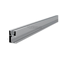 Rail de montage de panneaux solaires en aluminium à prix de gros, accessoires de fixation, installation facile, rail pour module PV, système de toiture solaire