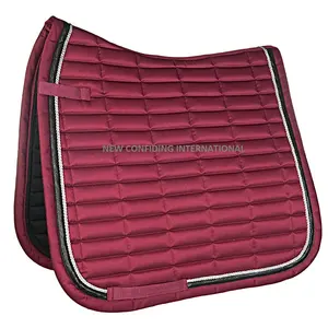 Choix Préféré : Tapis de Selle Équestre Anglais Économique en Mousse Souple Premium, Assise Complète pour un Confort d'Équitation Amélioré - Product Image 1