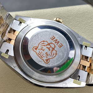 2025 Tùy Chỉnh Của Người Đàn Ông Sang Trọng Cổ Điển Ban Nhạc Thép Đồng Hồ Cơ Khí 22Mm Chiều Rộng Con Trỏ Quay Số Hiển Thị Chống Nước - Product Image 6