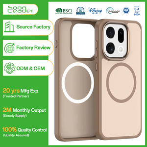 Soonmobile צבע קשה מחשב חזק מגנטי טעינה אלחוטית טלפון נייד כיסוי המקרים עבור oppo x9/x9 pro - Product Image 1