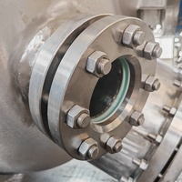 EAC certifié CE WHGCM 2000L acier inoxydable Hydrogénation le réacteur industrie chimique cuve sous pression contrôleur automatique