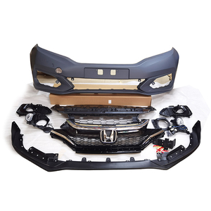 ชุดแต่ง GK RS บอดี้คิท กันชนหน้า กระจังหน้า สเกิร์ตหน้า สำหรับ Honda Fit <span class=keywords><strong>Jazz</strong></span> ปี 2018 2019 <span class=keywords><strong>2020</strong></span> แบบดั้งเดิม อัพเกรด อะไหล่แต่ง - Product Image 3