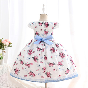 Outong – robe de Ballet en Tulle pour enfants de 3 à 10 ans, motif Floral, rose, robe princesse de plage pour filles, vente en gros - Product Image 2