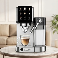 Máquina de Espresso Automática Comercial para Cafeterías, Bares y Oficinas con Ajustes de Bebidas Programables y Extracción de Alta Presión