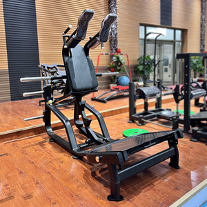 Máquina de Sentadillas Comercial LD-<span class=keywords><strong>4120A</strong></span>, Entrenador de Piernas Completo con Carga de Discos para Glúteos, Cuádriceps y Isquiotibiales - Product Image 2