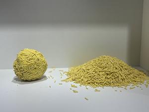 Fabrika çevre dostu doğal tozsuz organik kedi kumu yüksek kaliteli hızlı ayar Tofu kedi kumu - Product Image 3