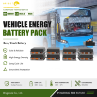 Paket Baterai Bus Komersial 6000 Siklus Daya Tahan Lama Baterai Lithium IP67 untuk Kendaraan Bus Wisata Listrik