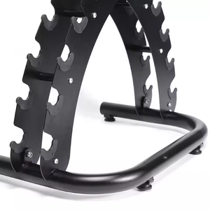 Soporte <span class=keywords><strong>Vertical</strong></span> de Acero para 10 Pares de Mancuernas Tipo X, Equipo de <span class=keywords><strong>Gimnasio</strong></span> Resistente, Estante para Almacenamiento de Mancuernas para <span class=keywords><strong>Gimnasio</strong></span> en Casa - Product Image 6