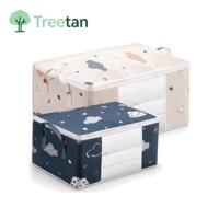 Tas Penyimpanan Pakaian Selimut Tebal Anti Lembab Kapasitas Besar untuk Pindahan dan Penyimpanan Barang