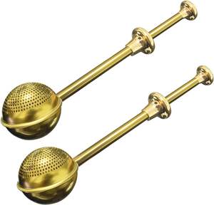 Passoire à thé/filtre en acier inoxydable vintage, écologique, en forme de seau, suspendue, réutilisable, résistante à la chaleur, avec poignée - Product Image 1