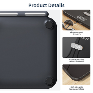 Báscula Inteligente con 8 Electrodos, Wifi, Doble Frecuencia, Bioimpedancia, Aplicación Gratuita, Recubrimiento ITO, Báscula de Baño para Medir Grasa Corporal - Product Image 3