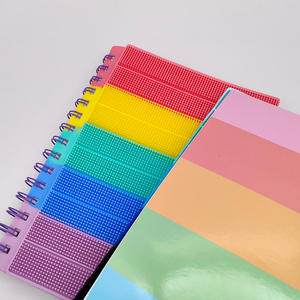 Diario 2025 A5 libro di decompressione con bobina in Silicone Logo personalizzato materiale scolastico foderato di libri di esercizi colorati Agenda diario taccuino - Product Image 4
