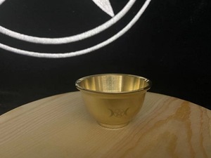 Escultura de Holy Grail de latón trifásico, minitaza de cobre puro, decoración de ceremonia, minibol, novedad, superventas - Product Image 6