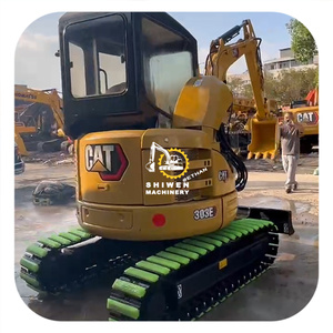 Se vende miniexcavadora usada CAT303E en estado 99% nuevo, equipada con orugas de goma, también compatible con los modelos Caterpillar CAT303E, CAT304E, CAT305E y CAT306E. - Product Image 1