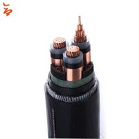 Câble d'alimentation pour centrale électrique en cuivre XLPE PVC, moyenne tension 6/10kv 18/30kv 19/33kv, 3x240mm2