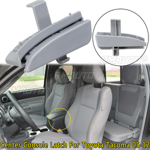 Loquet de console centrale, verrou de couvercle de console pour Toyota Tacoma 2005 2006 2007 2008 2009 2010 2011 2012 # 58910AD030B0 - Product Image 1