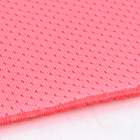 Tissu maille à œil d'oiseau 100% Polyester DTY 140GSM, étoffe pour vêtements de sport, vente en gros