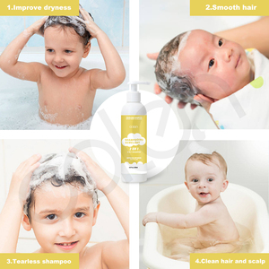 Shampooing doux naturel pour bébé pour peau sensible crème formule <span class=keywords><strong>solide</strong></span> OEM service disponible nettoyage sans produits chimiques - Product Image 5