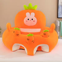 Baby Pluche Sofa Cartoon Dieren Fruit Ondersteunende Stoel Zachte Leerzame Kussen OEM ODM Aangepaste Groothandel Fabrikant