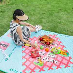 Outdoor Portable Two-In-One <b>Backpack</b> Picnic Wholesale Folding Thickened Moisture-Proof Beach Camping Mat - Product Image 3