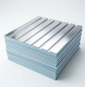 Panel <span class=keywords><strong>de</strong></span> Espuma <span class=keywords><strong>de</strong></span> <span class=keywords><strong>Poliestireno</strong></span> XPS Azul Pre-Ranurado <span class=keywords><strong>de</strong></span> 30 mm <span class=keywords><strong>de</strong></span> Espesor, con Lámina <span class=keywords><strong>de</strong></span> Aluminio, Resistente al Fuego con Clasificación B1, para Calefacción por Suelo Radiante, Fácil <span class=keywords><strong>de</strong></span> Instalar - Product Image 1