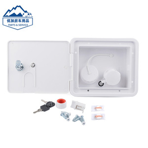 Tanque de agua para caravana con puerto de llenado a presión y entrada por gravedad - Product Image 4