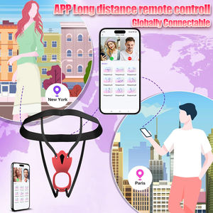 APP Controlled Lightweight Adult Erotic Sexspielzeug Tragbare Paare Vergnügen Vibrator Unsichtbarer Klitoris stimulation Mastur bator - Product Image 4