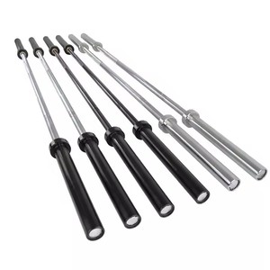 TOPTONS Peralatan Kebugaran Gym Kustomisasi, Barbell Bar untuk Angkat Beban dan Latihan - Product Image 1