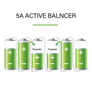 XJ BMS Lifepo4 12V 5A 액티브 밸런스 4 초 이퀄라이저 LFP NCM 배터리 3S 4S 태양 에너지 배터리 밸런서 액티브 밸런서 3 초 Bms - Product Image 6