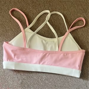 <span class=keywords><strong>Soutien</strong></span>-gorge de <span class=keywords><strong>sport</strong></span> respirant et rembourré pour femme, avec logo personnalisé, idéal pour la course et le yoga, coloris contrastés populaires - Product Image 3